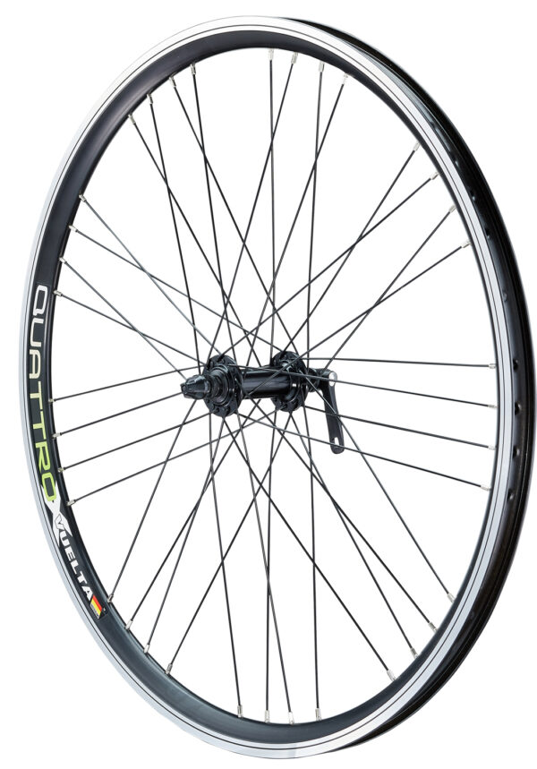 26 Zoll Quattro X 9x4 Schwarz V-Brake – Bild 2