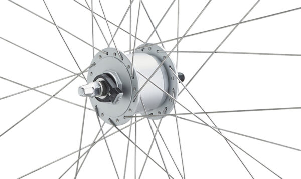 Vorderrad CUT19 Silber inkl. Nexus Nabendynamo DHC30003VA V-Brake – Bild 2
