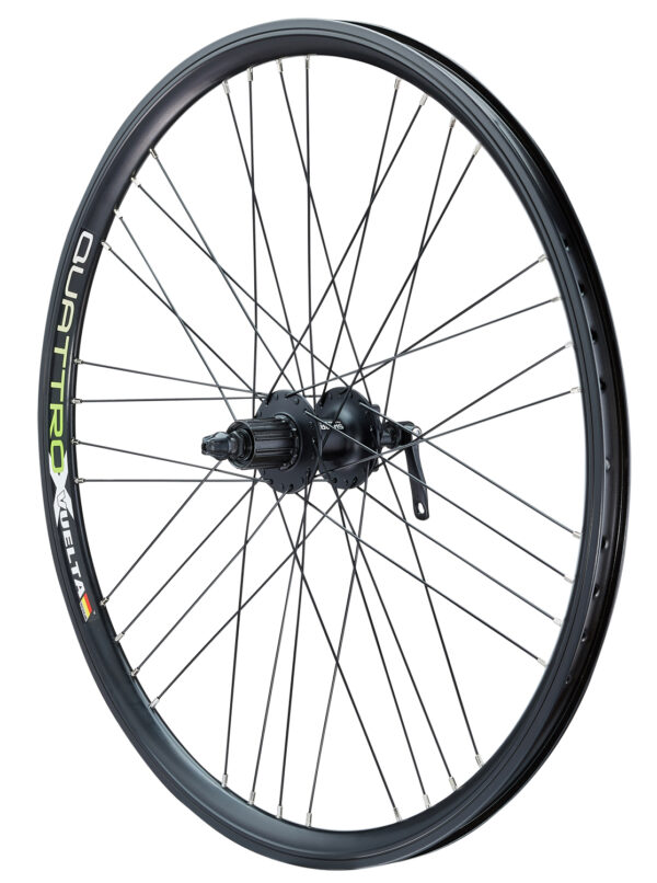 26 Zoll Quattro X 9x4 Schwarz Disc 6 bolt – Bild 3