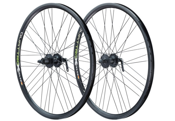 26 Zoll Quattro X 9x4 Schwarz Disc 6 bolt
