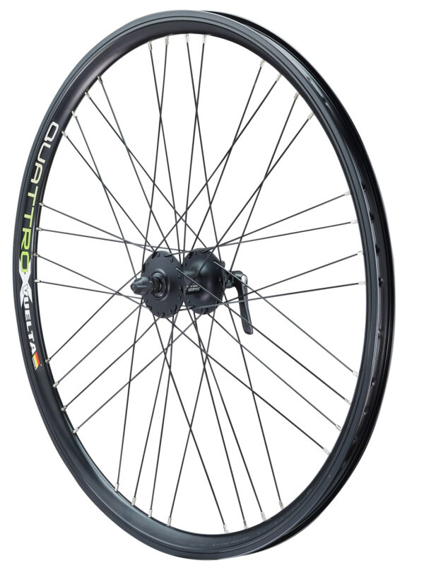 26 Zoll Quattro X 9x4 Schwarz Disc 6 bolt – Bild 2