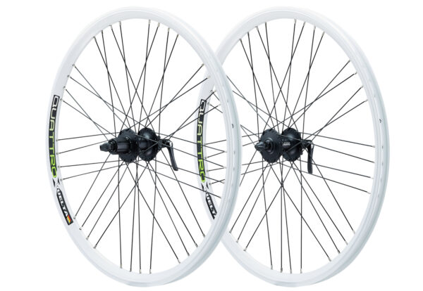 26 Zoll Quattro X 9x4 Weiß Disc 6 bolt