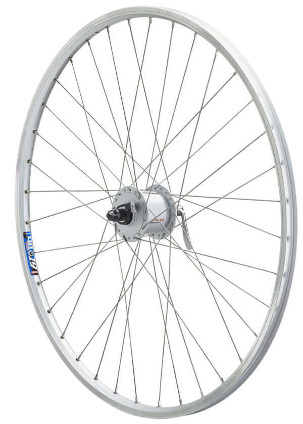 Vorderrad CUT19 Silber inkl. Nexus Nabendynamo DHC30003QR V-Brake