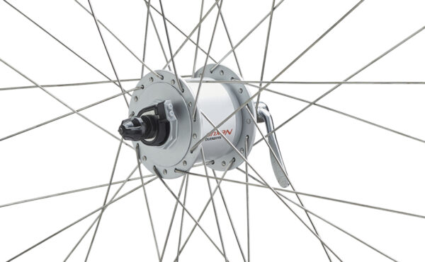 Vorderrad CUT19 Silber inkl. Nexus Nabendynamo DHC30003QR V-Brake – Bild 2