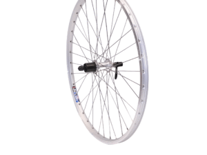 Hinterrad CUT19 Silber inkl. Shimano Tourney FH-TX500, 8/9-fach  V-Brakes/Felgenbremse